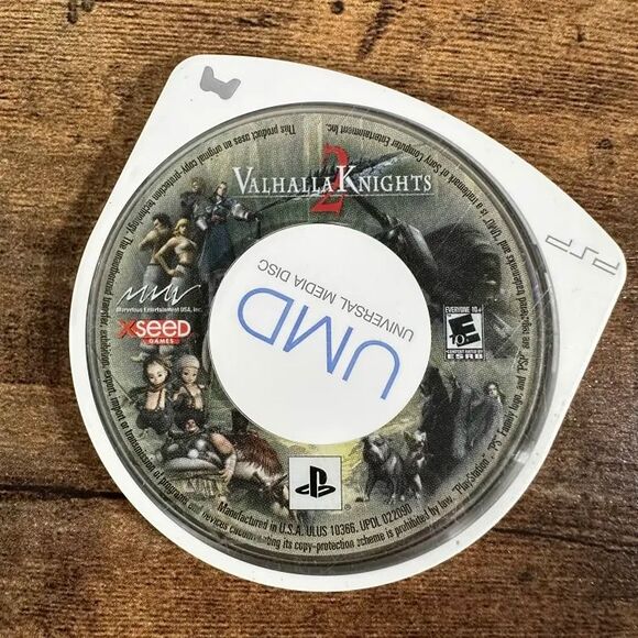 Valhalla Knights 2 (Sony PSP 2008) UMD DISC ONLY TESTED WORKS AUTHENTIC Portable - Picture 1 of 2